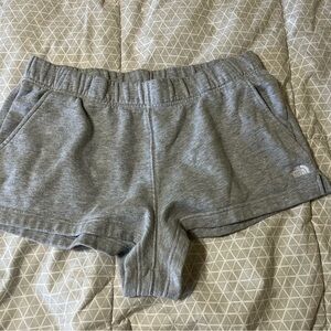 The North Face Light Gray Shorts